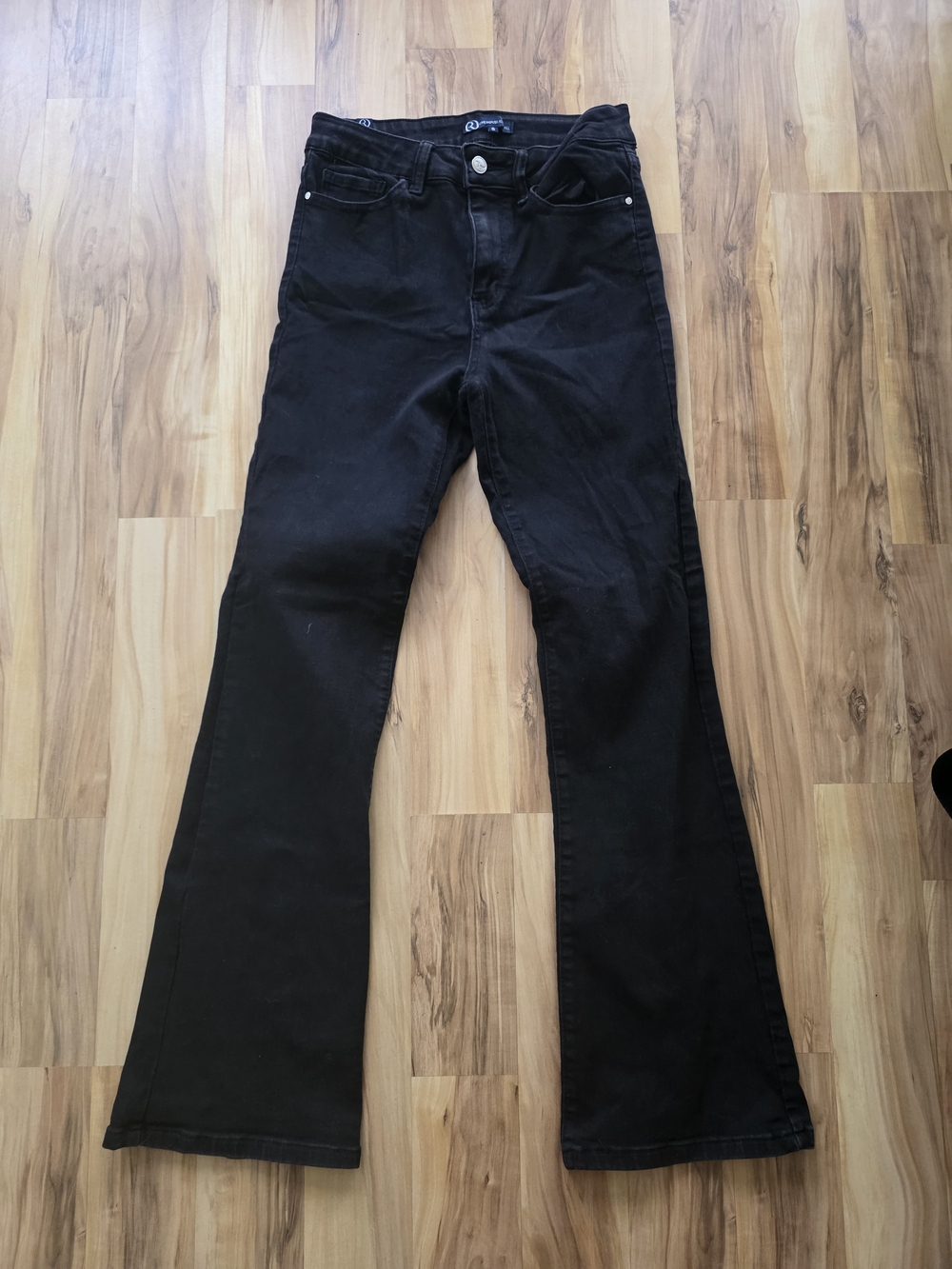 Black Boot-Cut Women's Jeans - Unbranded